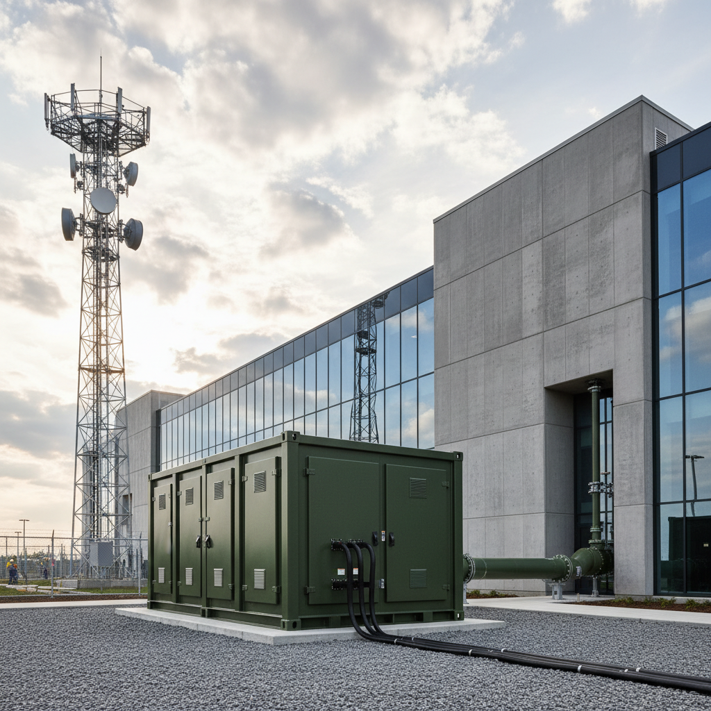 Box Type Substation For Data Centers And Telecommunications