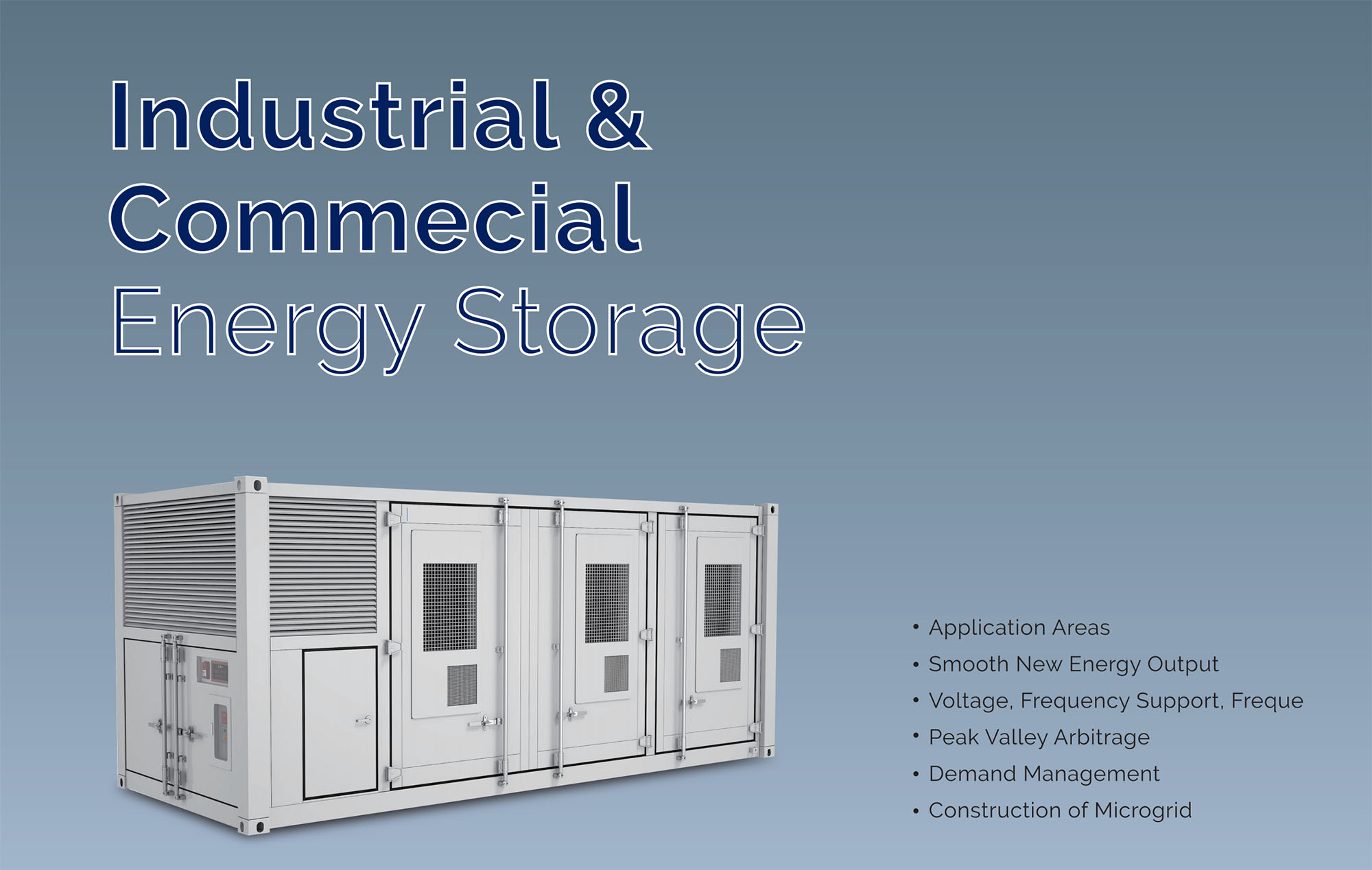 Commercial and Industrial Energy Storage a