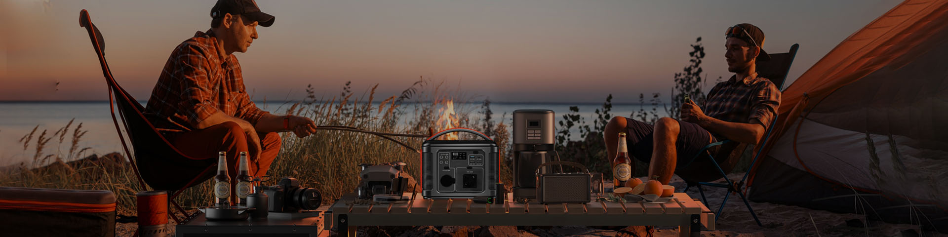 300w portable power station with the main selling points of Lightweight and Powerful