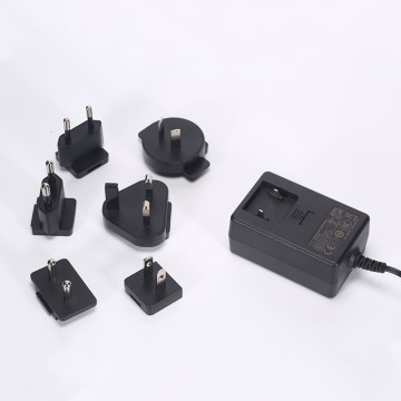24W Series External Power Supplies Interchangeable plug type