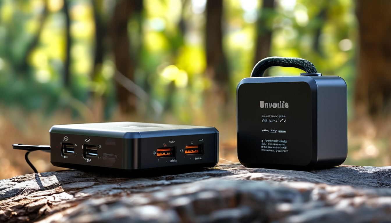 Usb Fast Charger For Outdoor Camping And Off-Grid Recreation