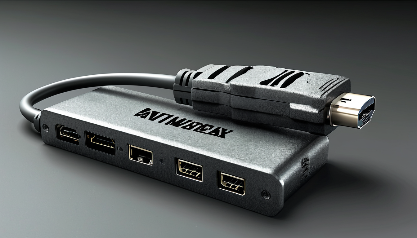 Hdmi To Displayport For Telecommunication Network Routers And Gateways