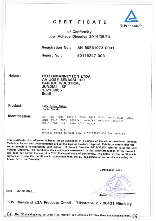 TUV certificate (2)