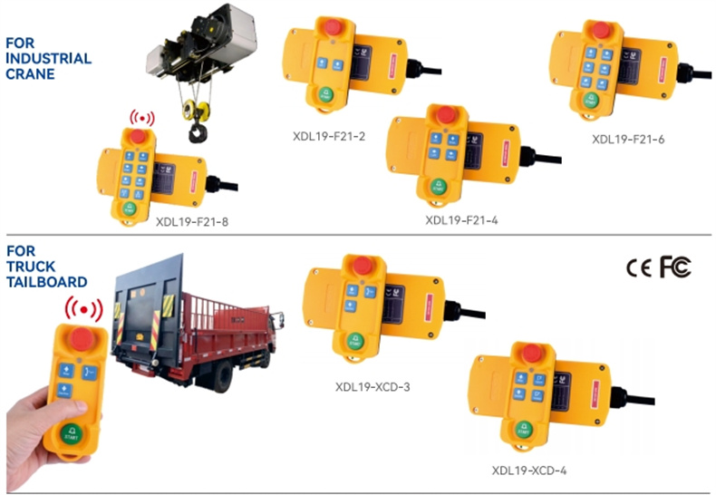 XDL19 Series wireless remote controller (2)