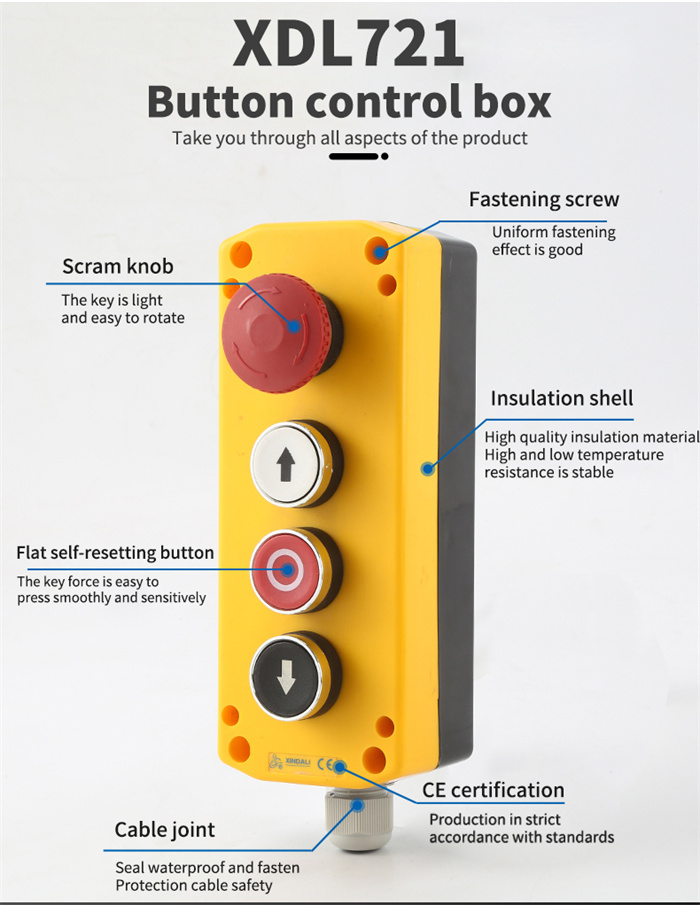 xdl21 push button switch control station (f)