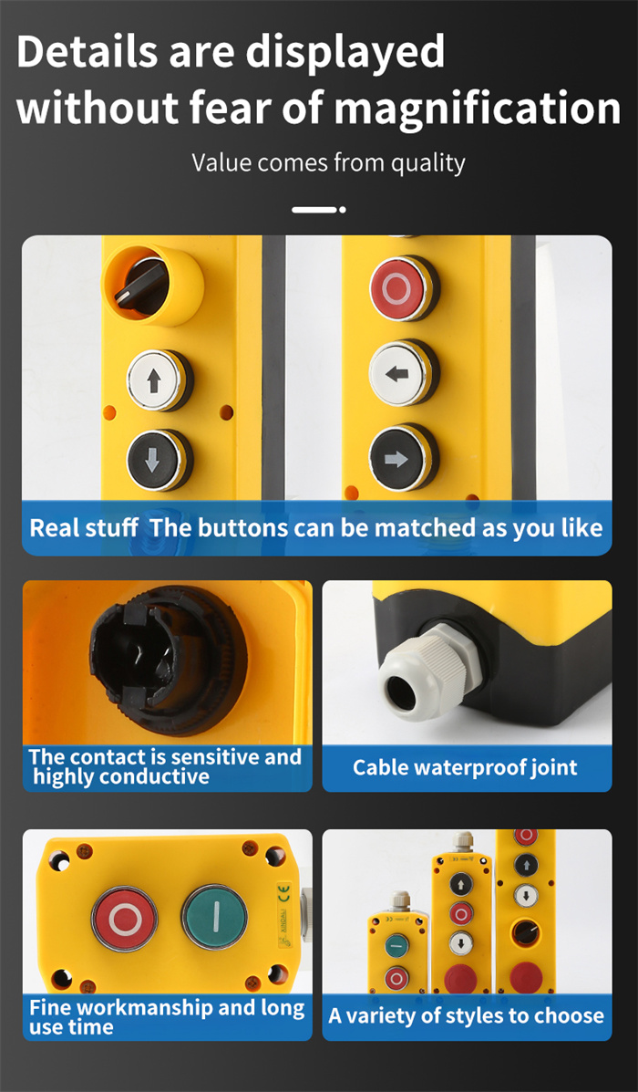xdl21 push button switch control station (h)