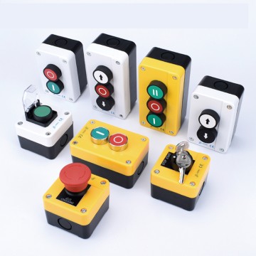 Illuminated Metal Push Button Switch Control Bo...