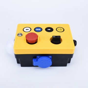 Waterproof 7 Holes Elevator Maintenance Box With Light Emergency Stop Button