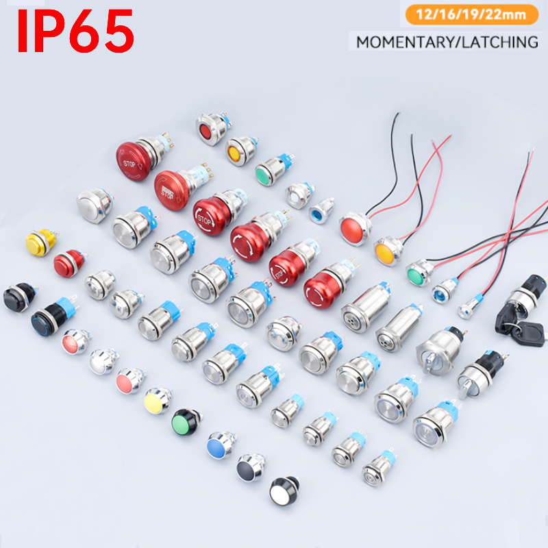 XINDALI IP67 High-Quality Metal XDL17 Series Push Button Switches With Led Indicator