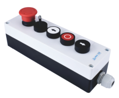 5 holes Waterproof Control Box  22mm Switch IP65 Button Box  Inching Switch 1NC 1NO Contact 440V Electric Box