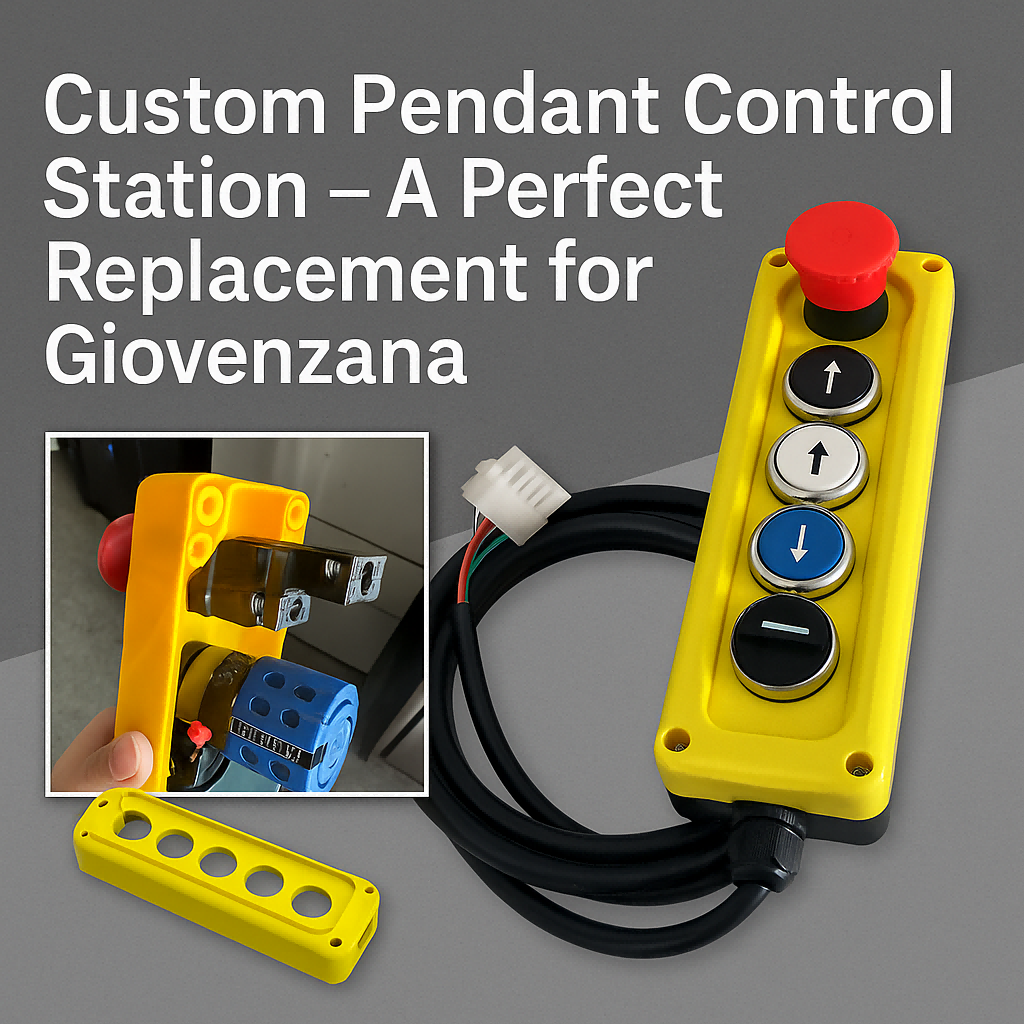 Custom Pendant Control Station – A Perfect Replacement for Giovenzana