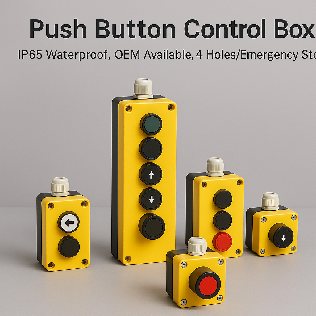 Push Button Control Box: Reliable Control Solutions for Industrial Applications