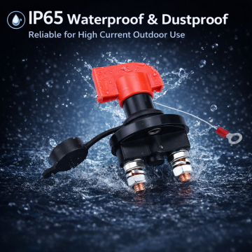 200A DC Battery Disconnect Switch | IP65 Battery Master Switch