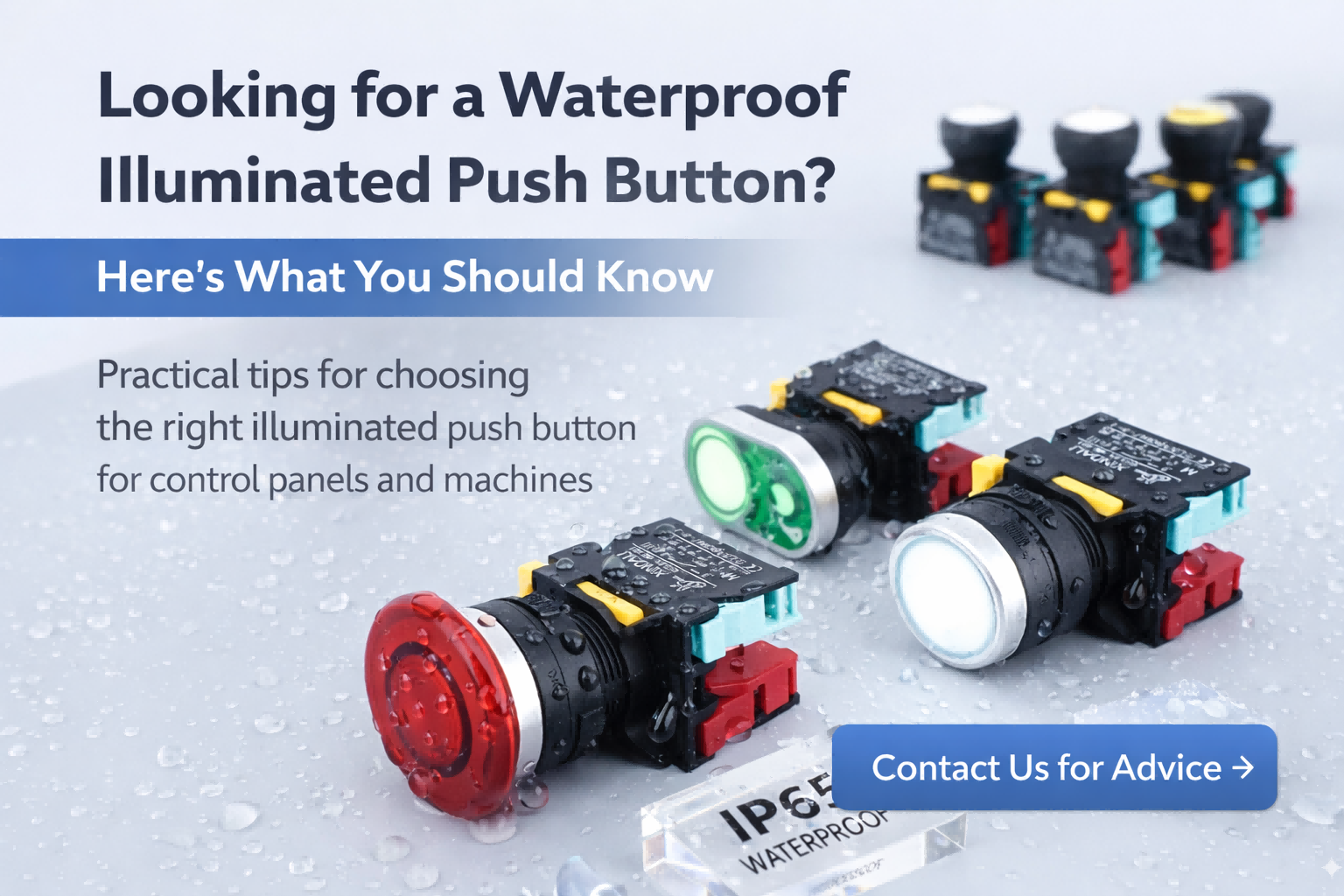 Looking for a Waterproof Illuminated Push Button? Here's What You Should Know