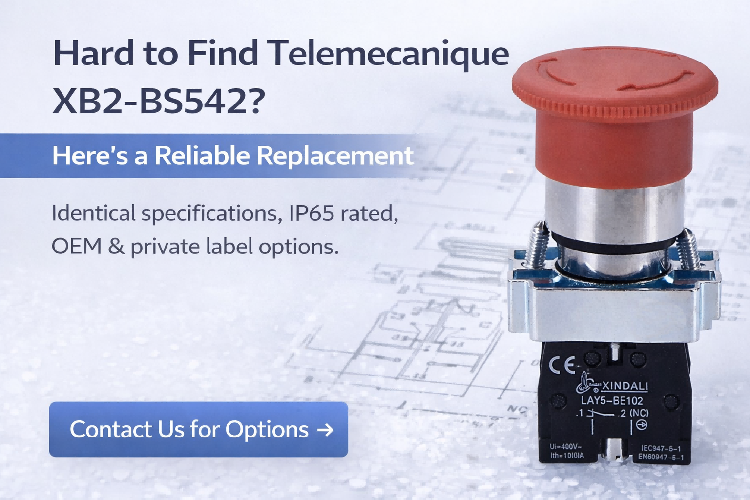 Hard to Find Telemecanique XB2-BS542? A Reliable Replacement Is Available