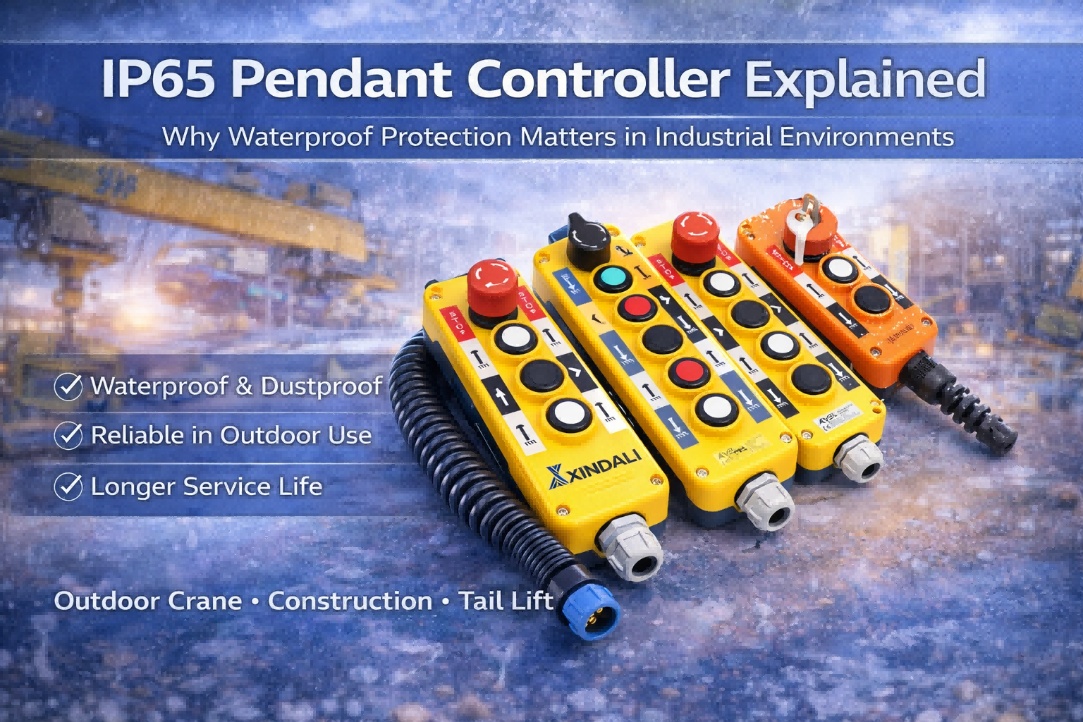 What Is IP65 Pendant Controller and Why It Matters