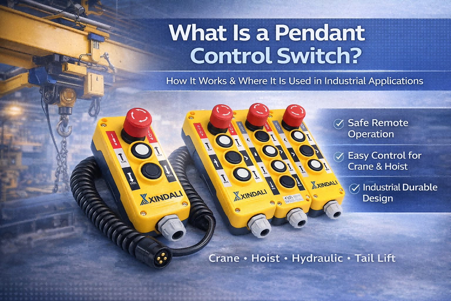 What Is a Pendant Control Switch and How Does It Work?