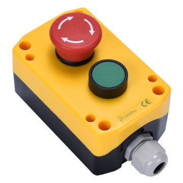 XDL75-JB261P Emergency Stop and Start Push Button Control Box | XINDALI