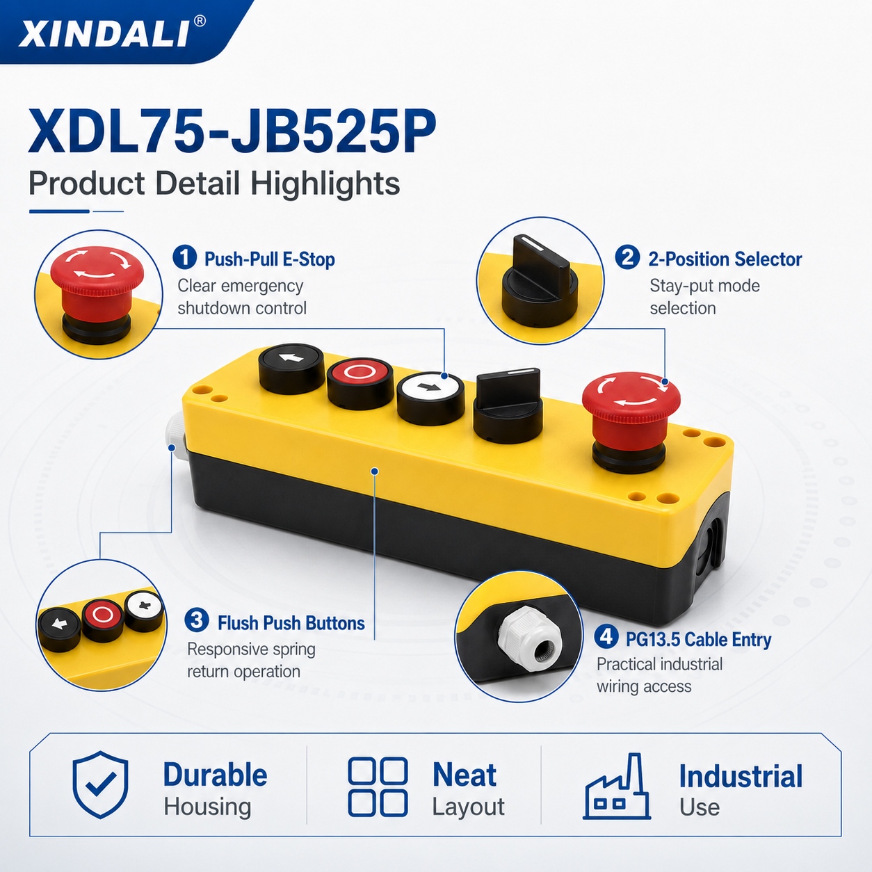 XDL75-JB525P Emergency Stop Selector Push Button Control Box (3).jpg