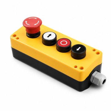 XDL75-JB424P Emergency Stop and Triple Push Button Control Box | XINDALI