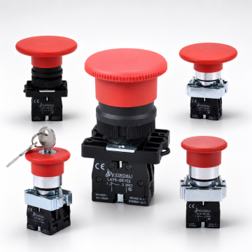 Emergency Stop Push Button Switches | 12mm–60mm E-Stop Button Manufacturer