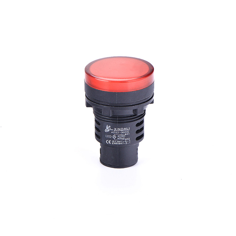 Plastic Waterproof 30mm Panel Mount Signal Pilo...
