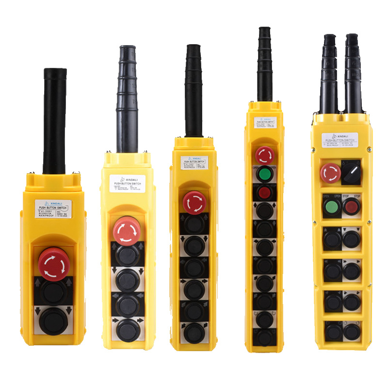 XCD Series Easy-to-use Pendant Crane Push Button Switches Control Station Box