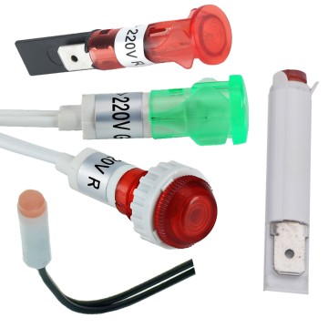 Mini 10mm Plastic Led Signal Lamp Indicator Neo...