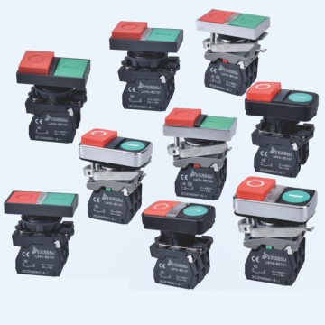 22mm Double-Headed Push Button Switch with Led Light Push Button Switches