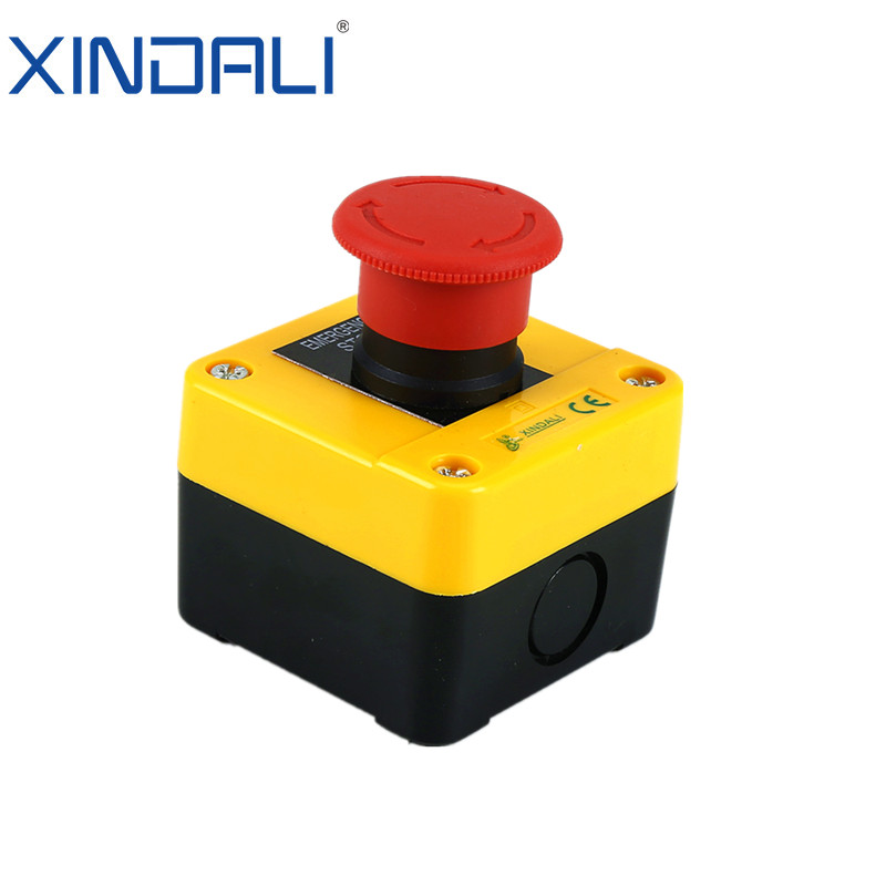 Emergency Stop Button Switch Box