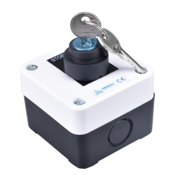Waterproof  Industrial Key Switch Control Stati...
