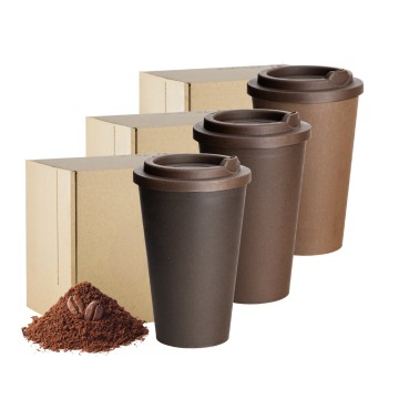 Eco-Friendly Premium Coffee Grounds Tableware