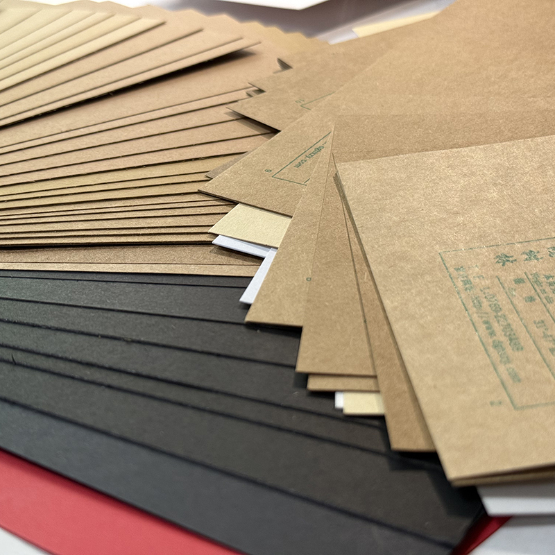 Natural brown kraft paper