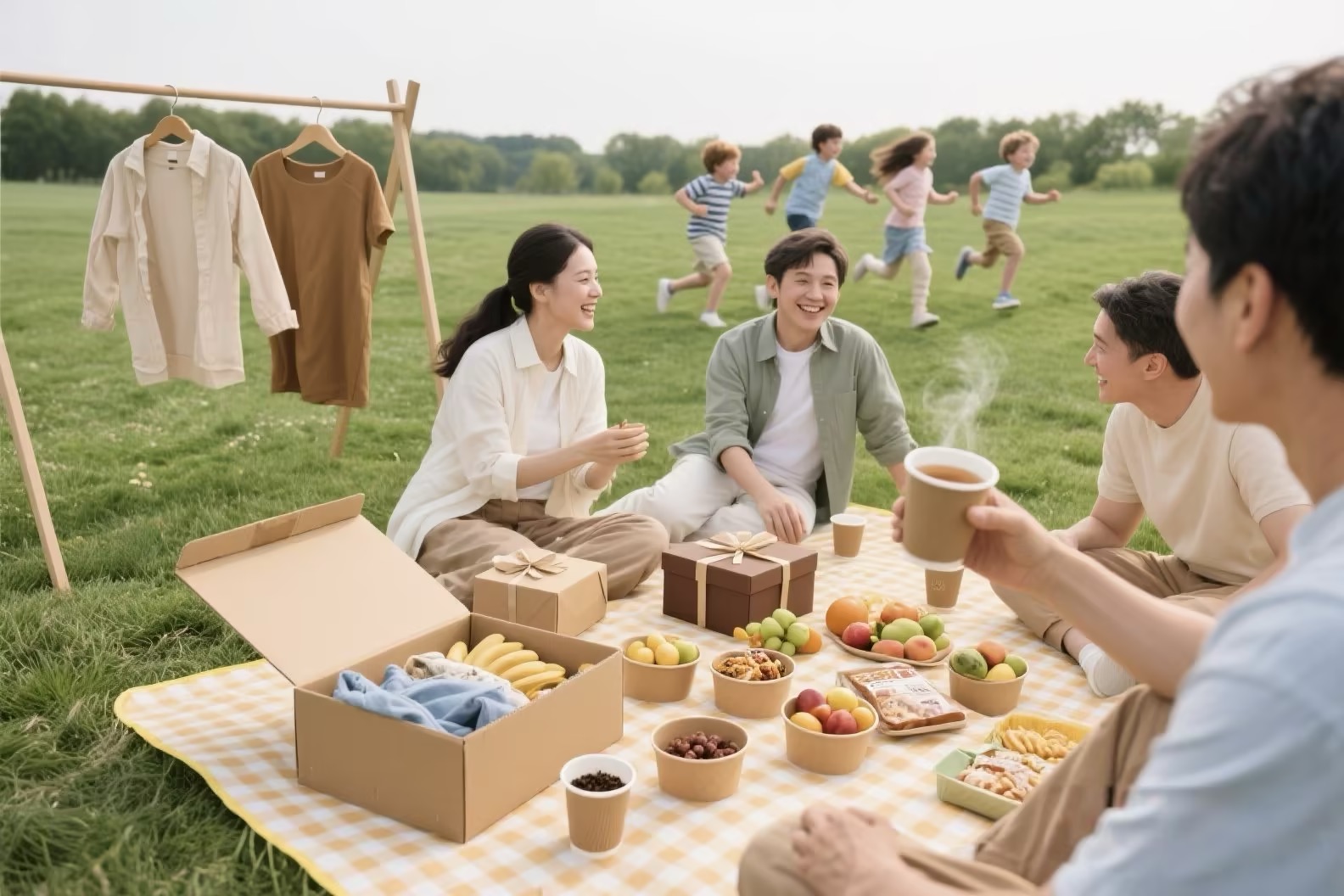 A more relaxed and burdenless picnic