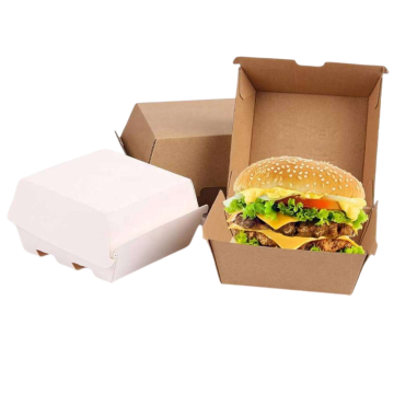 Kraft Paper Burger Box