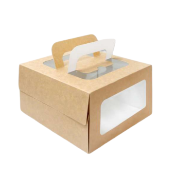 Corrugated Kraft paper Cake Box