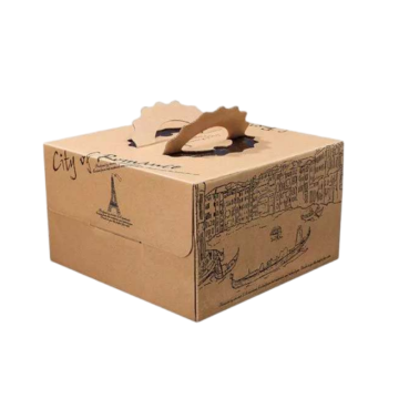 Corrugated Cake Box