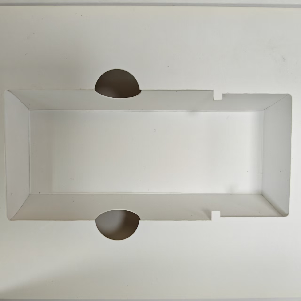 standard white corrugated insert