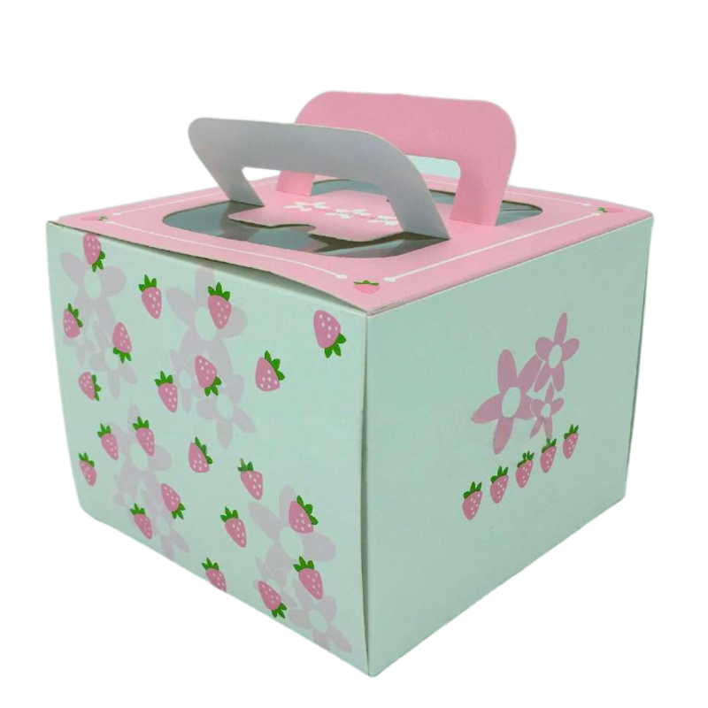 White Cardstock Cake Box (2)