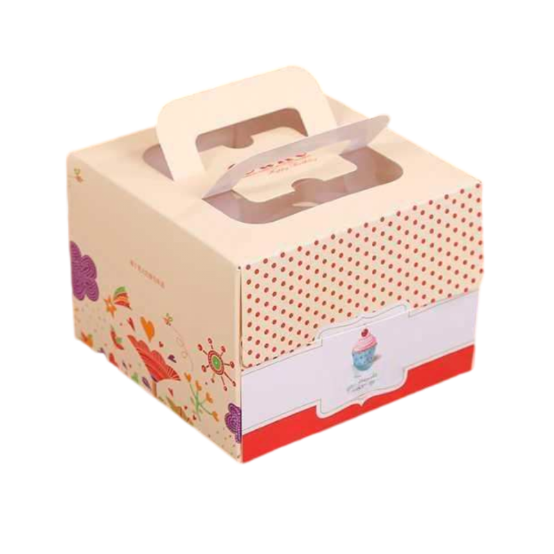 White Cardstock Cake Box (6)