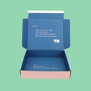 Custom Corrugated Board Shoe Box UV Coating Embossing Printing Handling Recycled Materials for Sn...