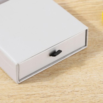 Minimalist Black White Gray Drawer Boxes Set Matte Finish Cardboard for Custom Shape UV Advantage...