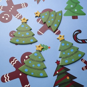 Bestseller Eco-Friendly Festive Christmas Tree Paper Air Freshener Home/Car Aromatherapy Ornament...