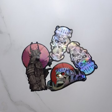 Customized Cartoon Anime Laser Labels and Creative Stickers for Personalized Home Decoration Factory Direct Brand Customization