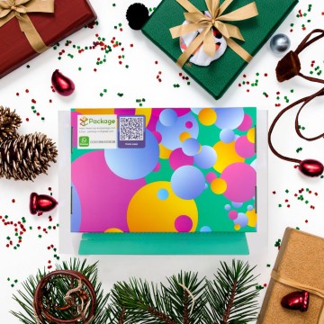 Eco-Friendly Christmas Paper Packaging Boxes for Festive Gifts and Own Product for Occasions
