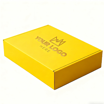 High Quality Black Corrugated Shipping Box Customised Foldable for E-commerce UV Coating Recycled...