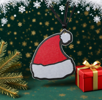 Customizable Dual-Pattern Eco-Friendly Christmas Paper Scented Ornaments Top Choice for Home/Car ...