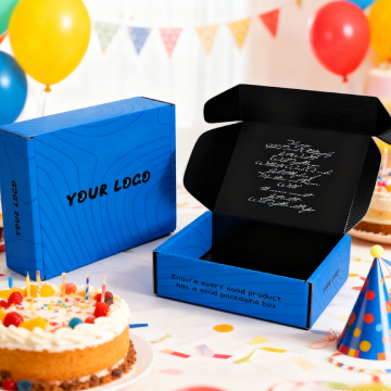 Custom Eco-Friendly Recycled Materials Corrugated Rigid Mailer Box Magnetic Closure Black Matte Lamination UV Varnishing Gifts