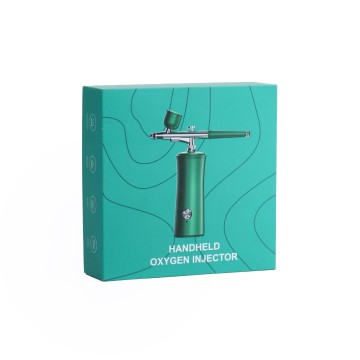 Custom Gradient Design Rigid Telescope Box for Beauty Glossy Lamination Embossing Aseptic Product Packaging False Eyelashes