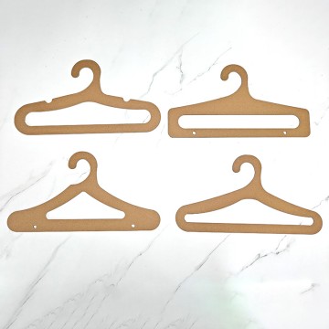 Paper Biodegradable Glue-Free Harmless Pet Baby Adult Clothes Hanger Wardrobe